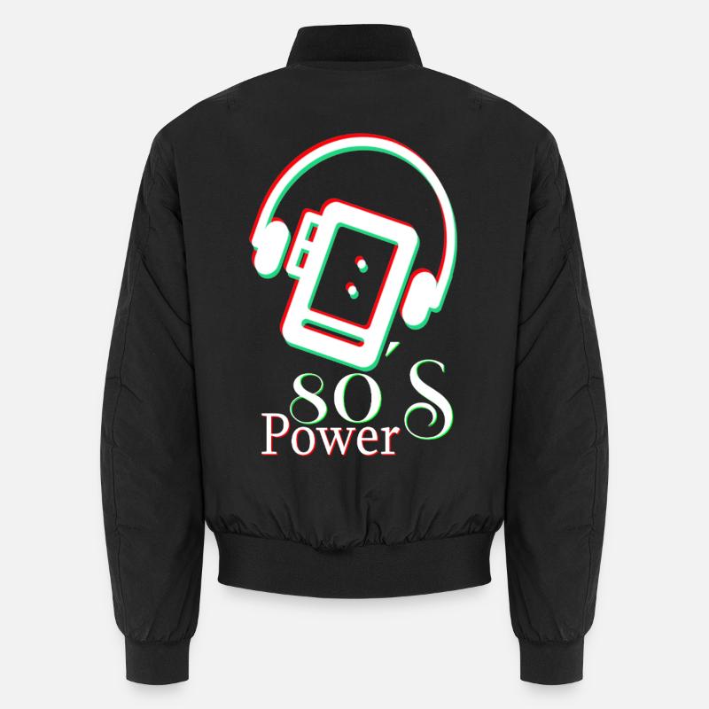 80's Power Unisex Bomber Jacket