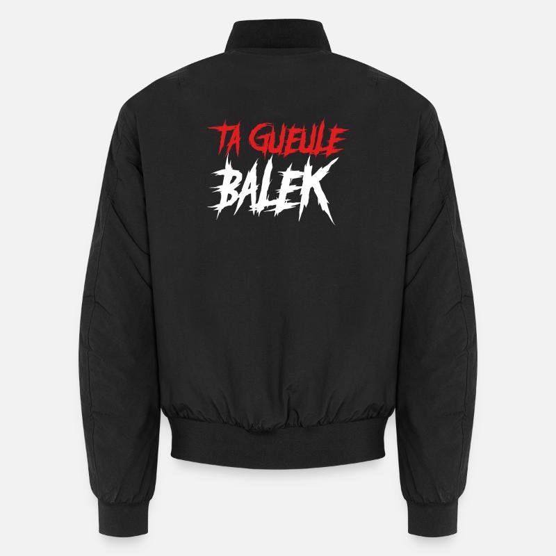 TGB - Bomber unisexe - noir