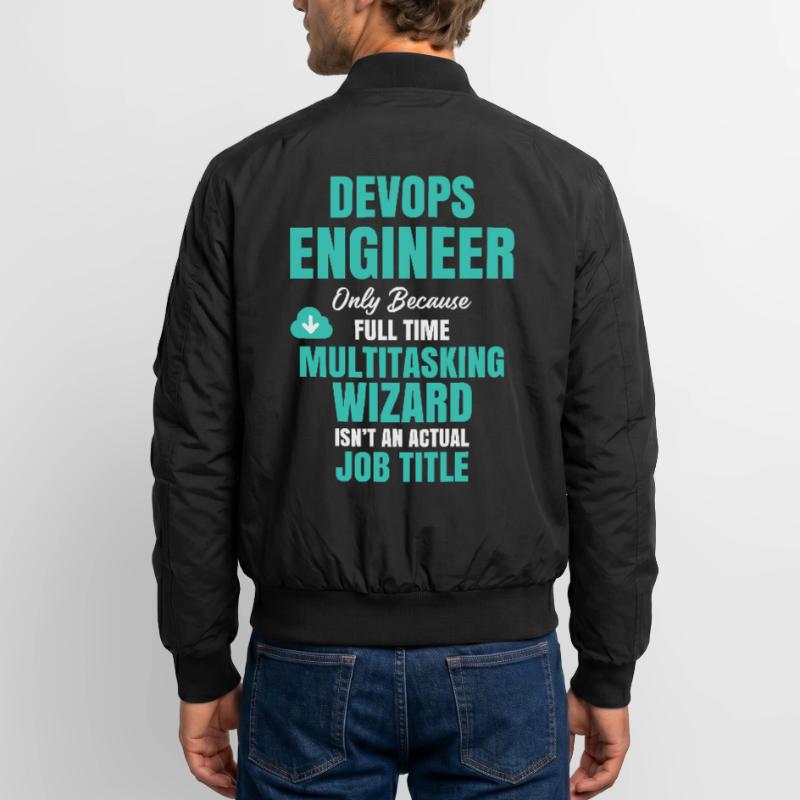 DevOps Engineer Multitasking-Assistent Unisex Bomberjacke
