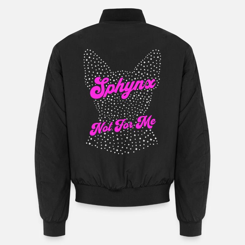 Sphynx Katze lustig Unisex Bomberjacke