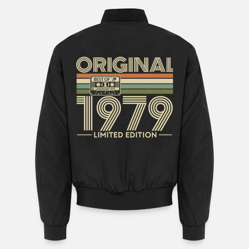 Original 1979 Édition Limitée Rétro Bomber unisexe