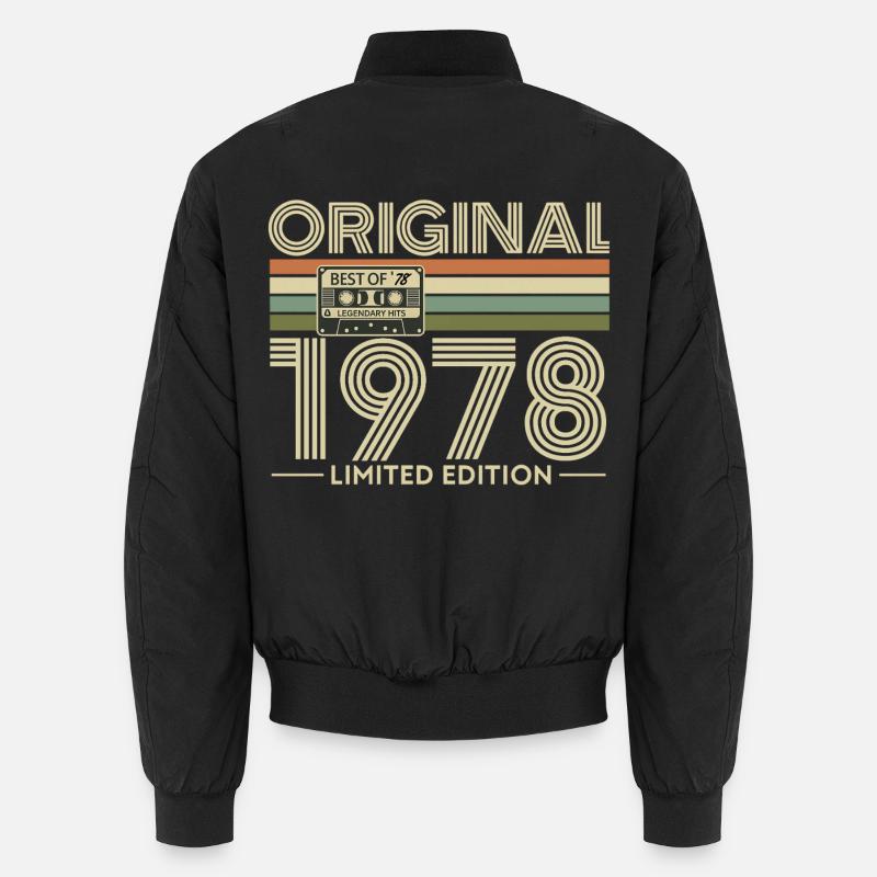 Original 1978 Limited Edition Retro Unisex Bomberjacke