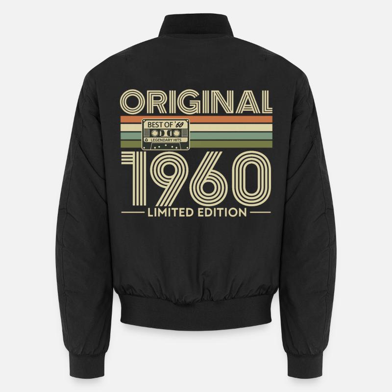 Original 1960s Cassette Édition Limitée Bomber unisexe
