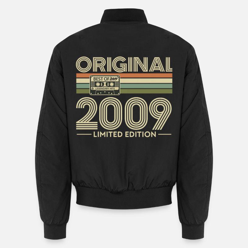 Original 2009 Retro Cassette Unisex Bomber Jacket