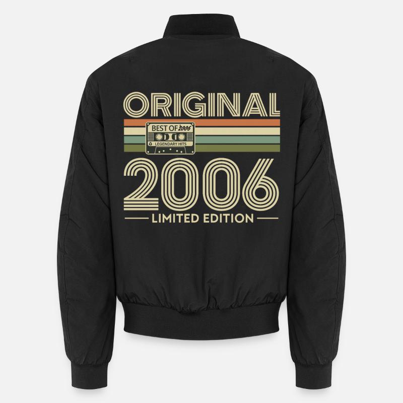 Original 2006 Limited Edition - Unisex Bomberjacke - Schwarz