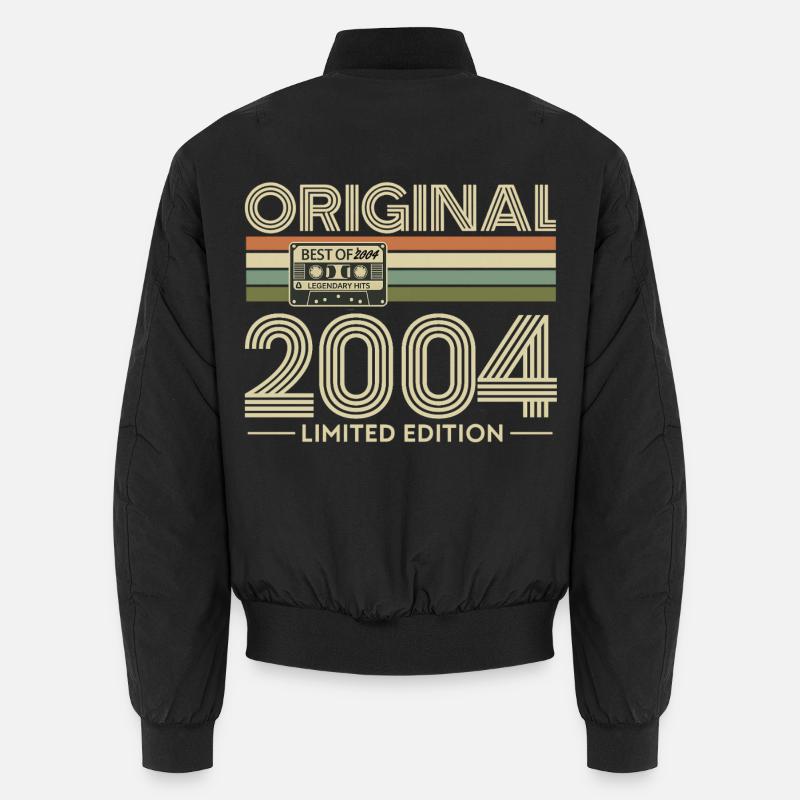 Original 2004 Limited Edition - Unisex Bomber Jacket - black