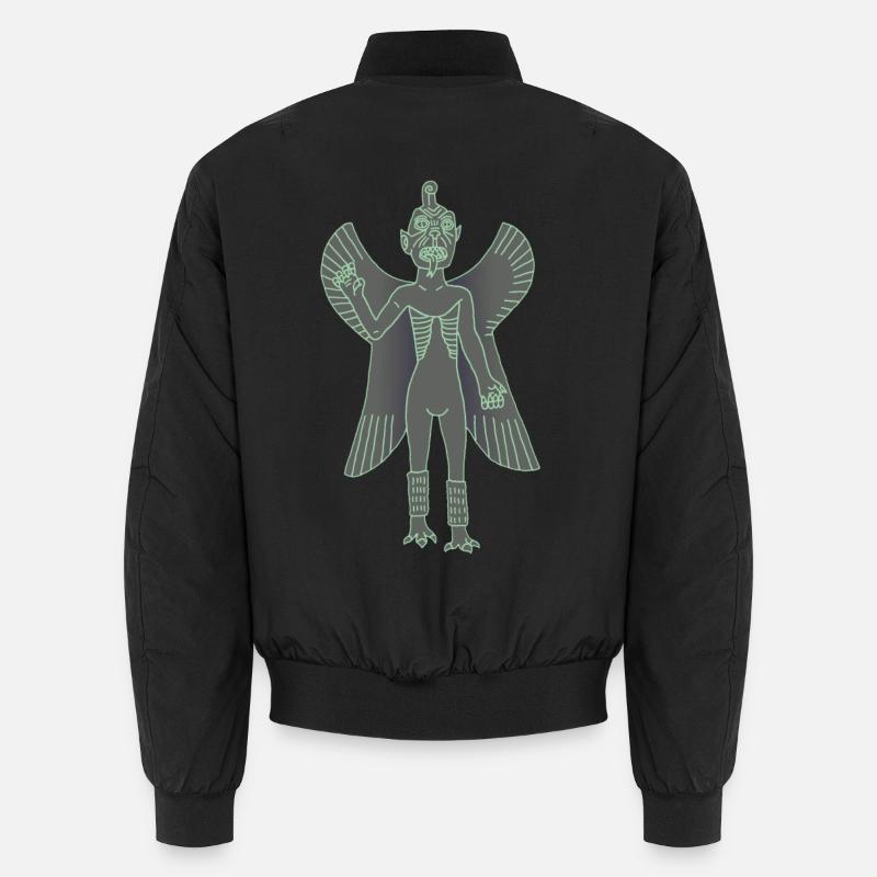 Pazuzu Dämon - Unisex Bomberjacke - Schwarz