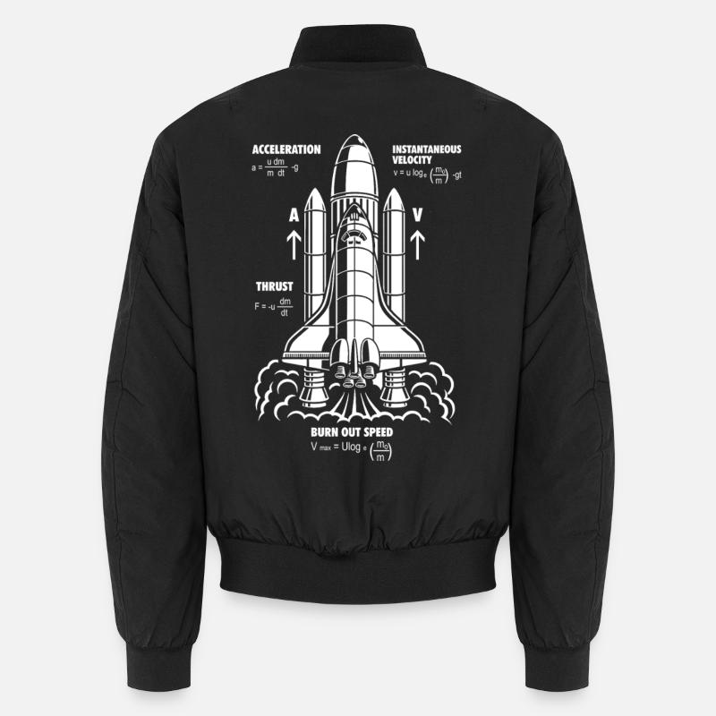 Formule de propulsion de fusée Nerdy STEM Rocket Gift Bomber unisexe