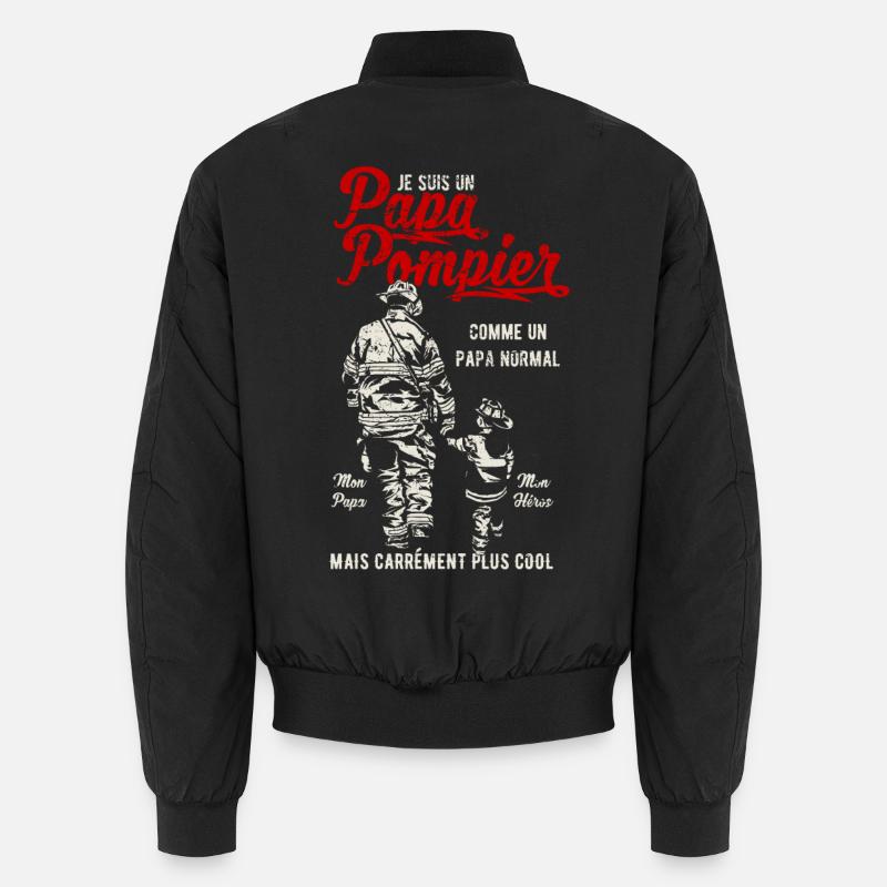 Papa Pompier Bomber unisexe