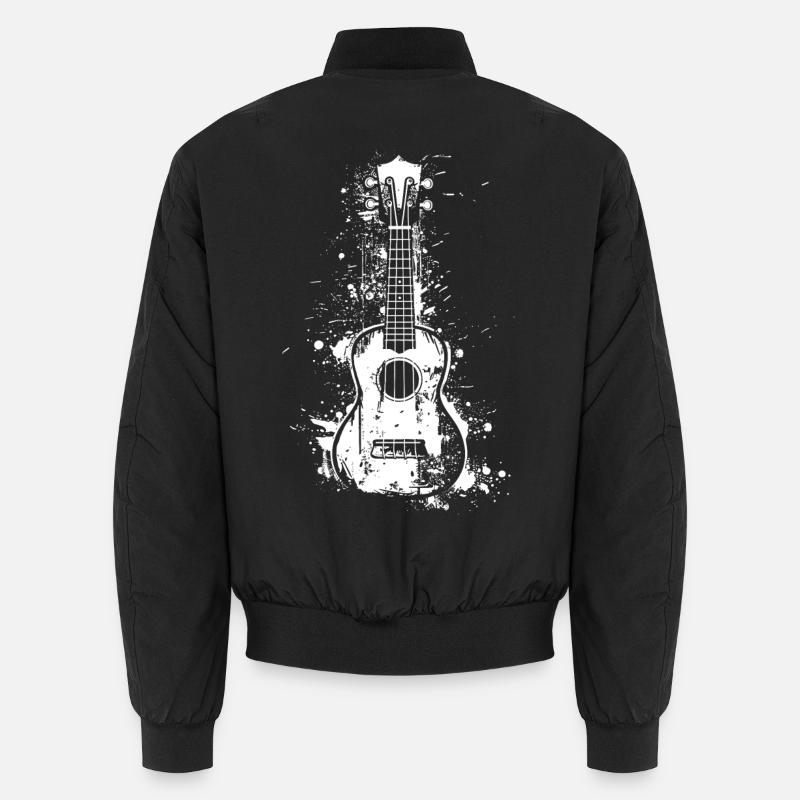 Ukulele Graffiti Unisex Bomberjacke