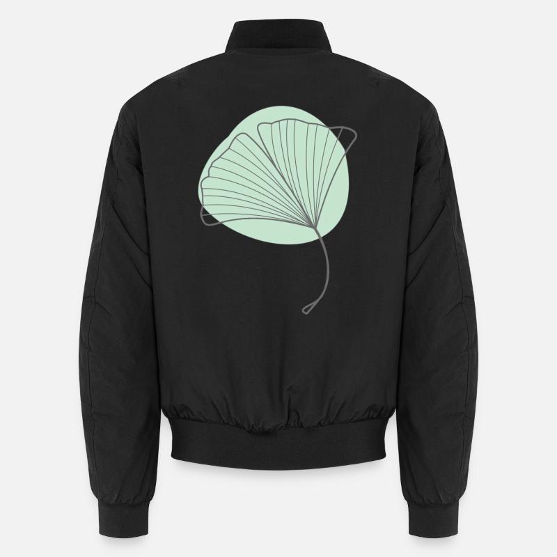 Ginkgo - Bomber unisexe - noir