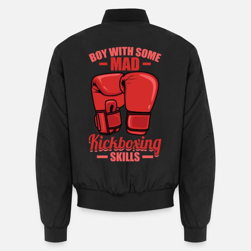 Kickboxer Junge Unisex Bomberjacke
