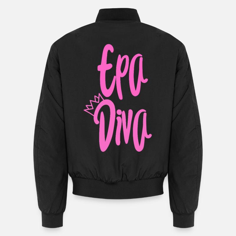 EPA Diva - Unisex Bomber Jacket - black