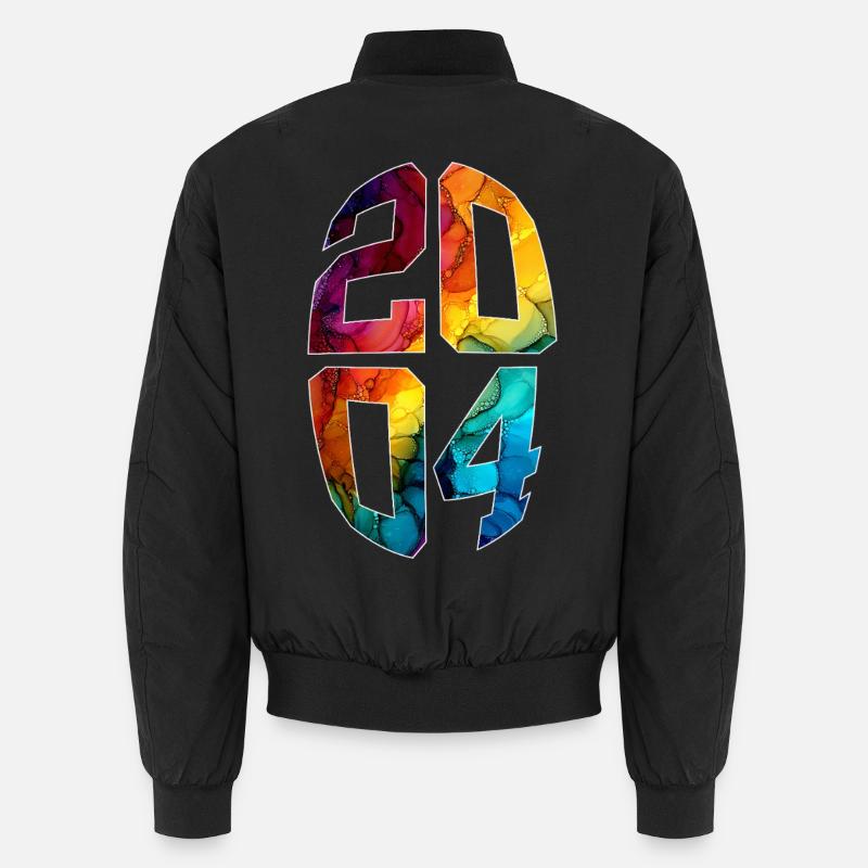 22 JAHRE ALT 2004 22. GEBURTSTAG Unisex Bomberjacke