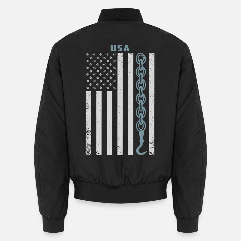 Breakdown service - Unisex Bomber Jacket - black