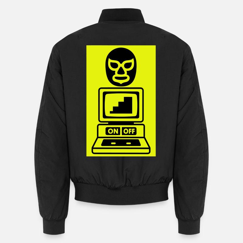 Computercult - Unisex Bomber Jacket - black