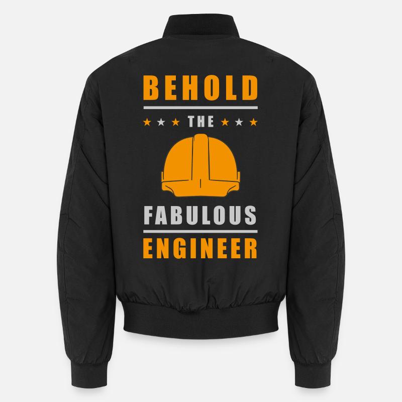 Fabulous Engineer Helmet Unisex Bomber Jacket