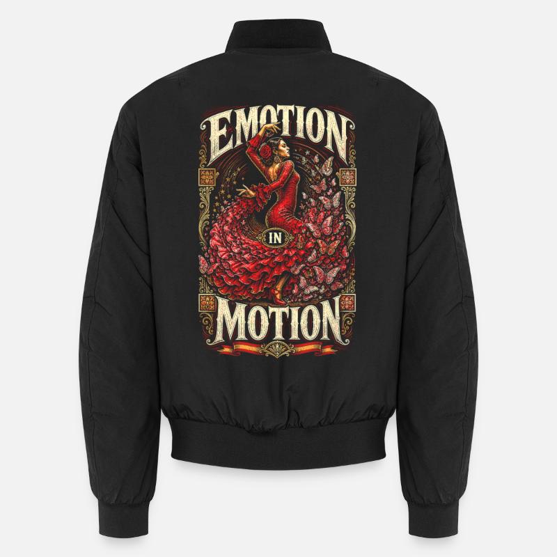 Flamenco Emotion In Motion Unisex Bomber Jacket