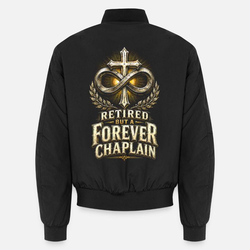 Chaplain, Clergyman, Priest, Priest Unisex Bomber Jacket
