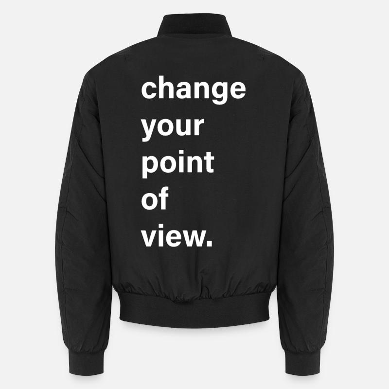 Changez de point de vue Bomber unisexe