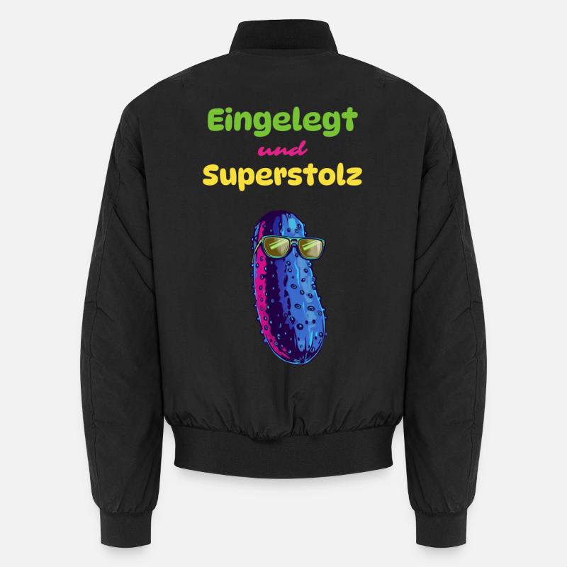 Eingelegt und Superstolz Unisex Bomberjacke