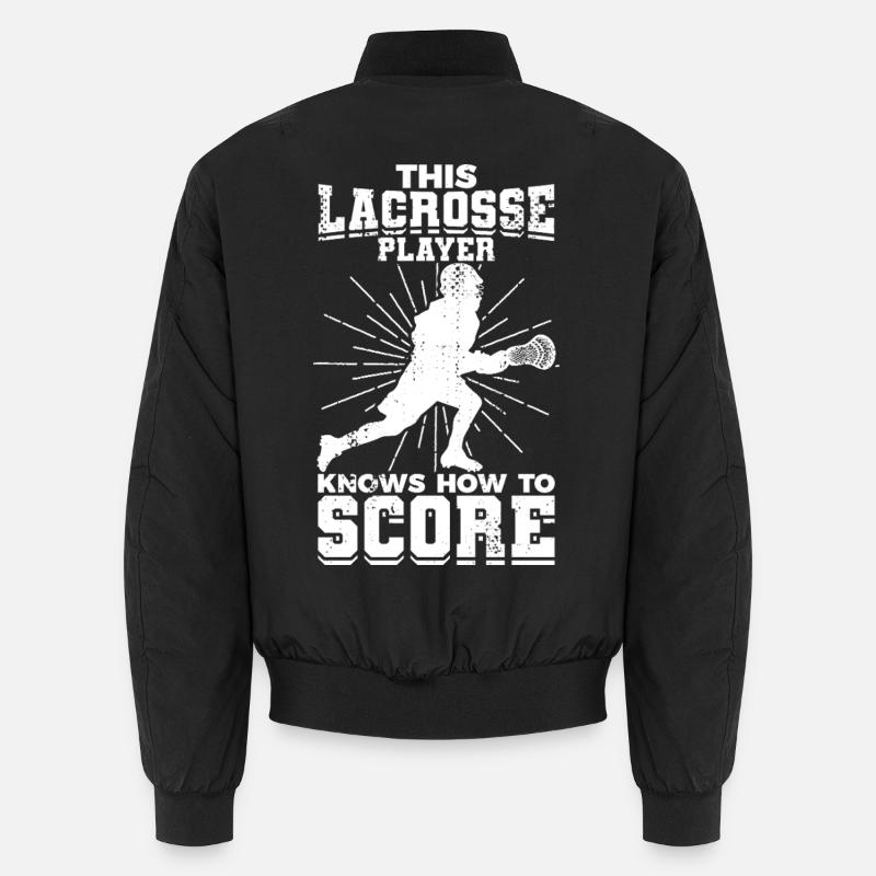 Garçon de crosse - Bomber unisexe - noir