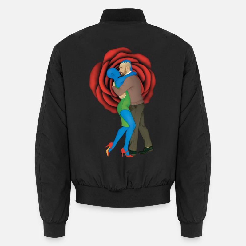 DANCE LOVERS #1 – nette Leute Unisex Bomberjacke