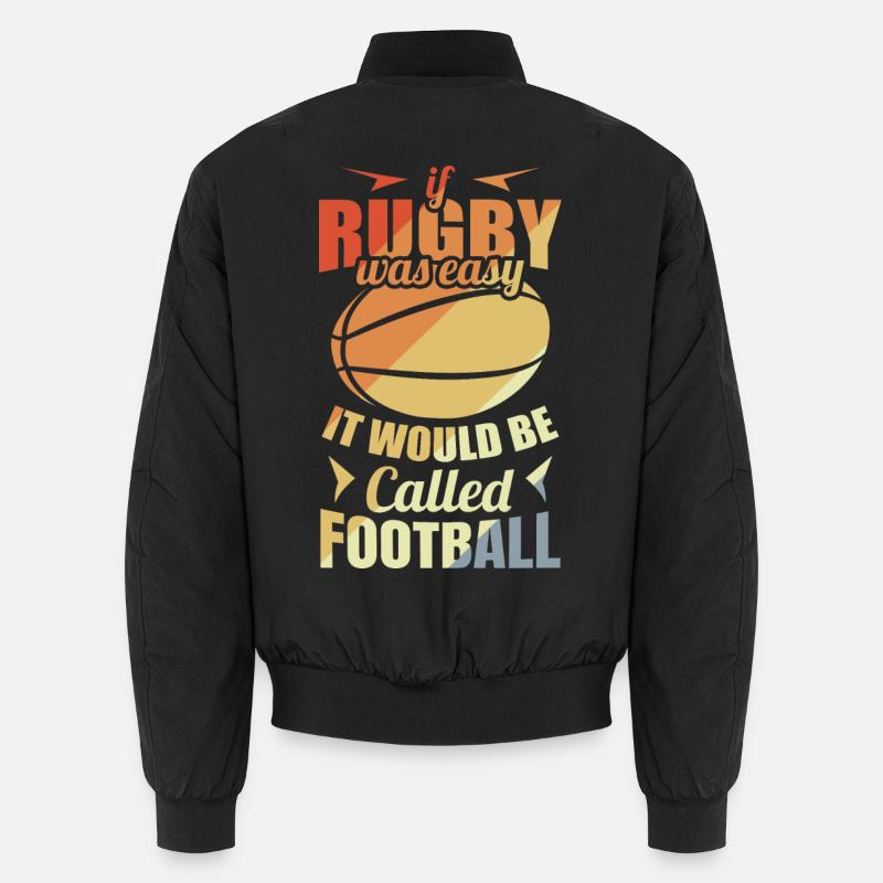 Rugby player joke Unisex Bomber Jacket