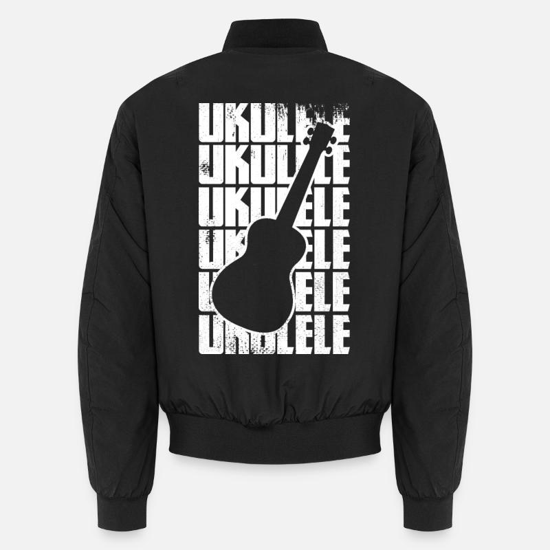 Funny Ukulele Unisex Bomber Jacket