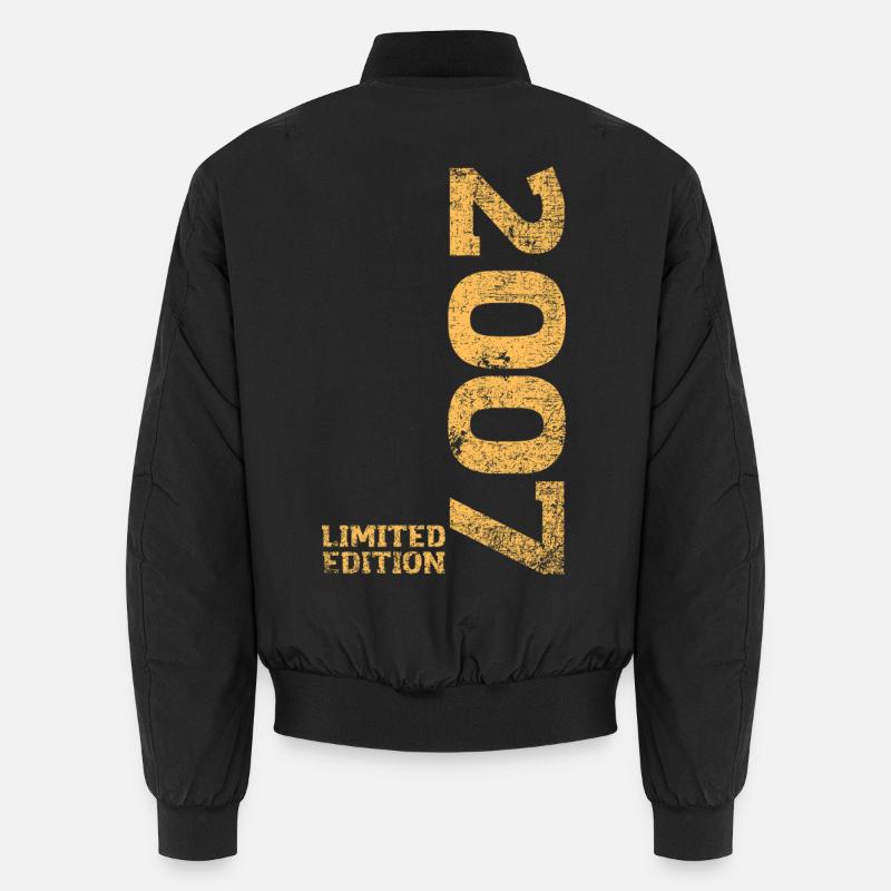 Limited Edition 2007 18. Geburtstag Geschenk Unisex Bomberjacke