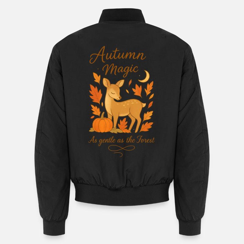 Autumn Magic – As tender as the forest Unisex Bomber Jacket