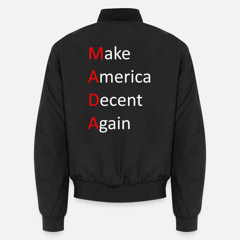 Make_America_Decent_Again Unisex Bomberjacke