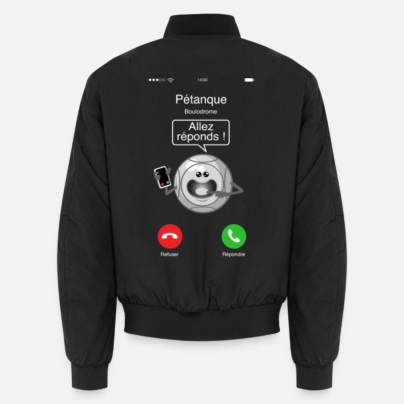 Petanque call Unisex Bomber Jacket
