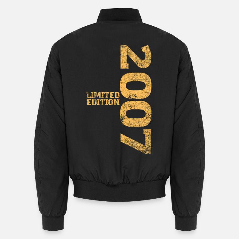 Limited Edition 2007 18. Geburtstag Geschenk Unisex Bomberjacke