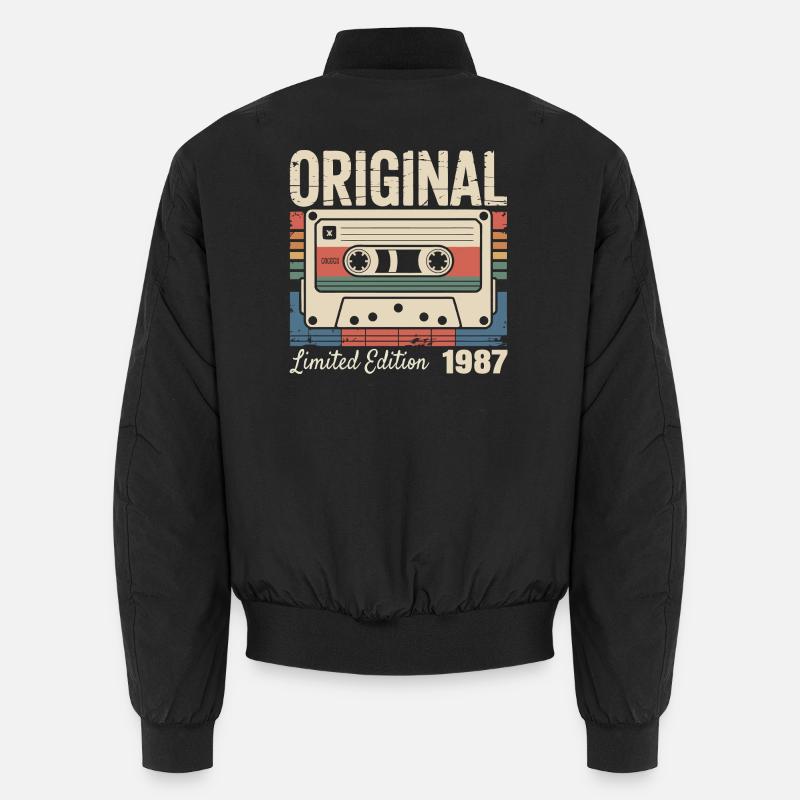 39. Jubiläum – Vintage-Geschenk 1987 Unisex Bomberjacke