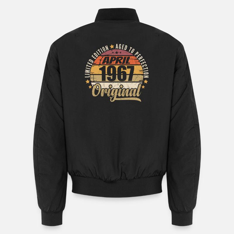 April 1967 Geburtstagsgeschenk Unisex Bomberjacke