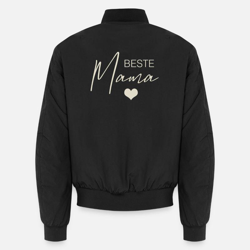 Best Mom - Unisex Bomber Jacket - black