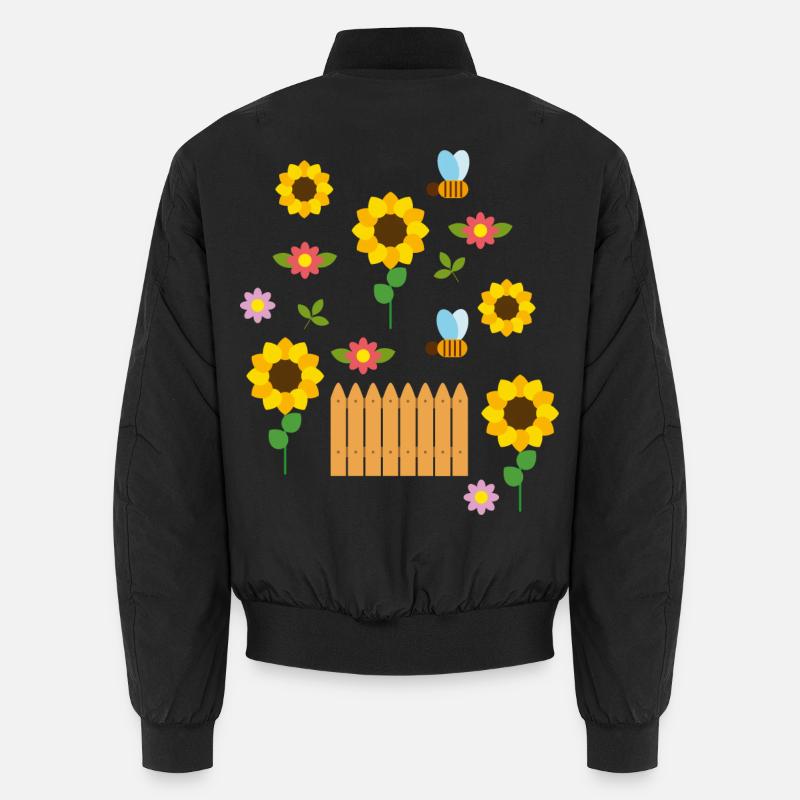 Sommer - Unisex Bomberjacke - Schwarz