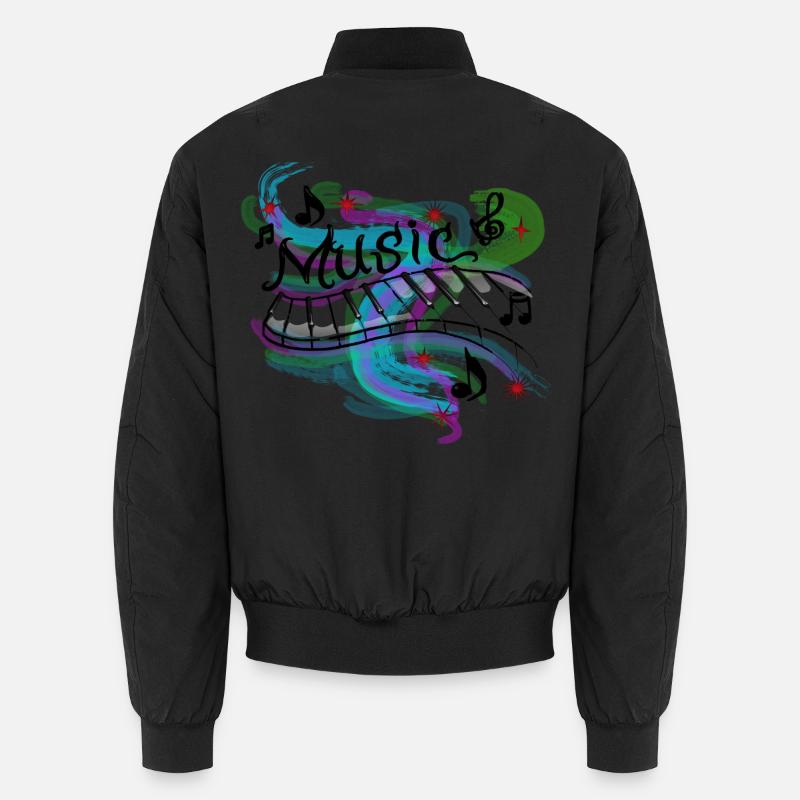 Musik Unisex Bomberjacke