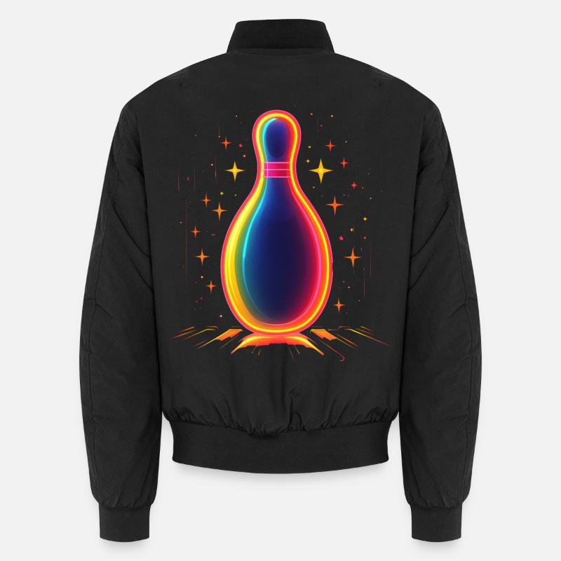 Quille de bowling rétro Bomber unisexe