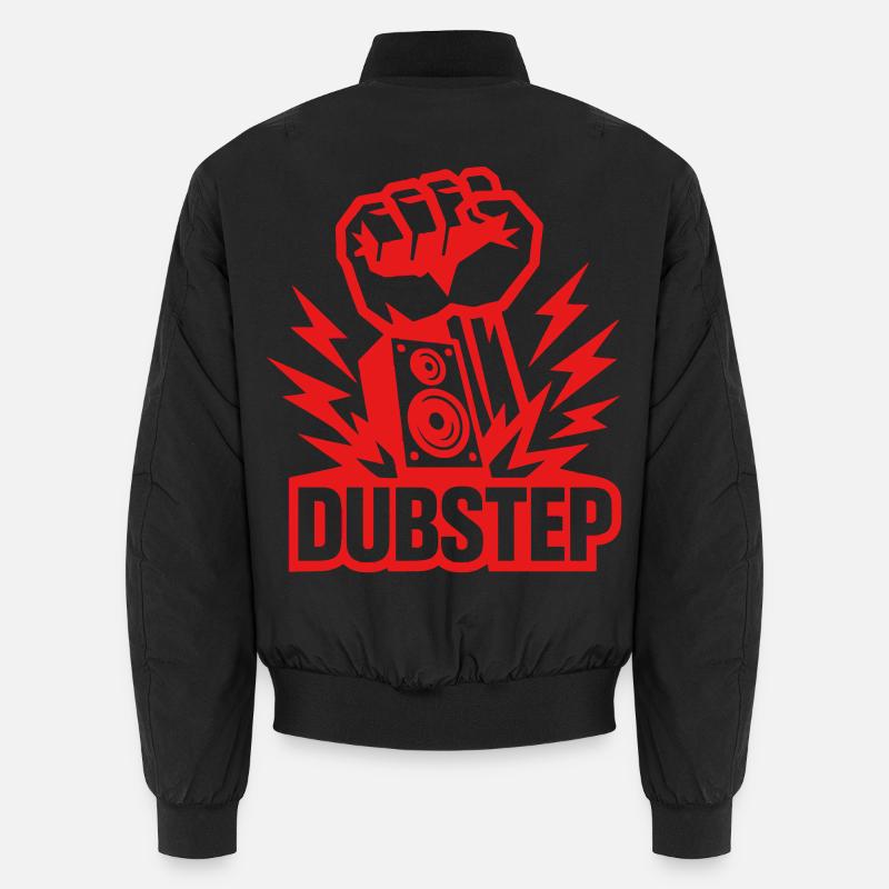 Dubstep Power - Unisex Bomber Jacket - black
