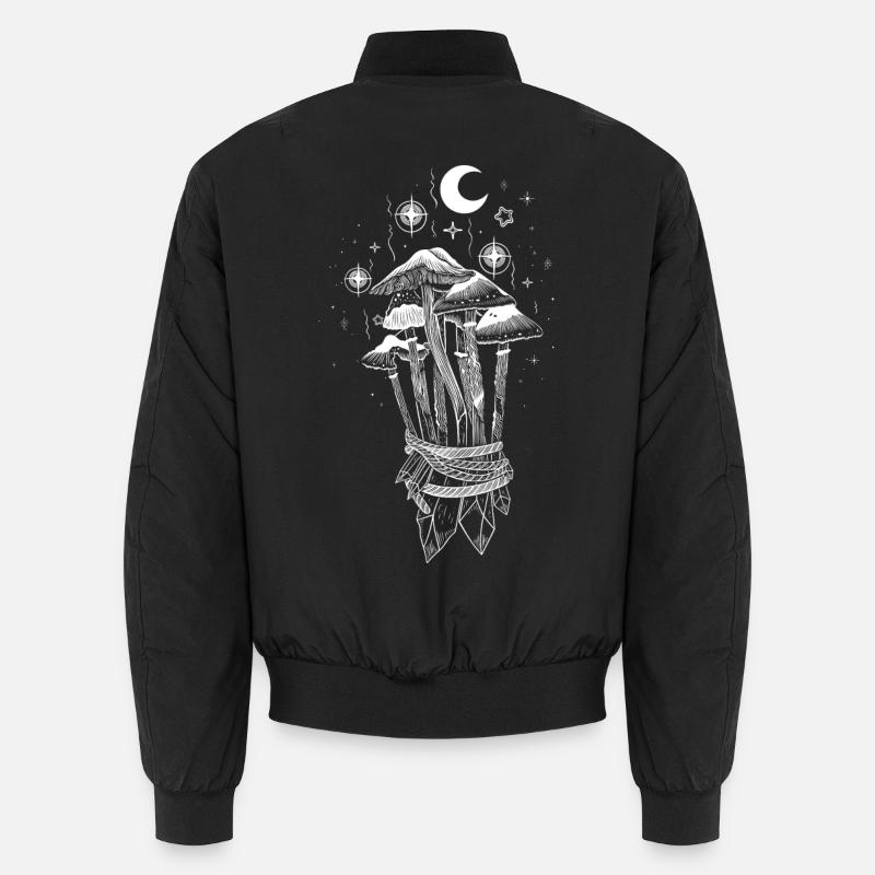 Mushrooms Magic Magic Mushrooms Unisex Bomber Jacket