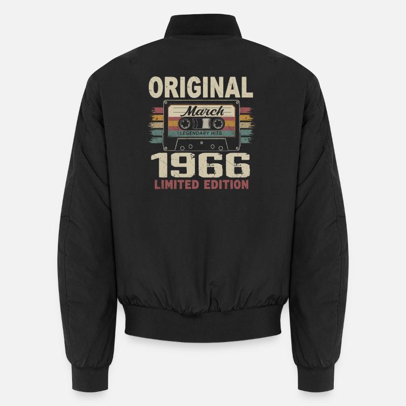 Mars 1966 Vintage mars 1966 Bomber unisexe