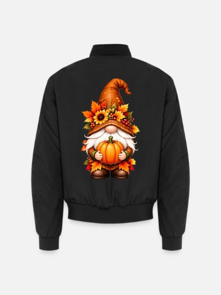 Süße Zwerge unter den Gnomen - Unisex Bomberjacke - Schwarz