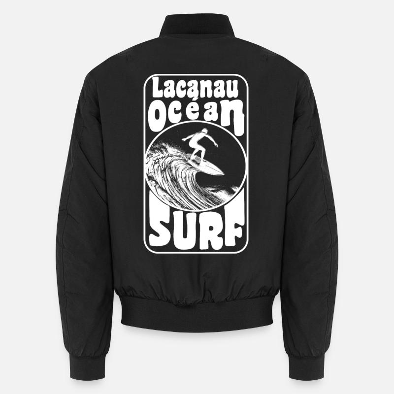 LACANAU - Unisex Bomber Jacket - black