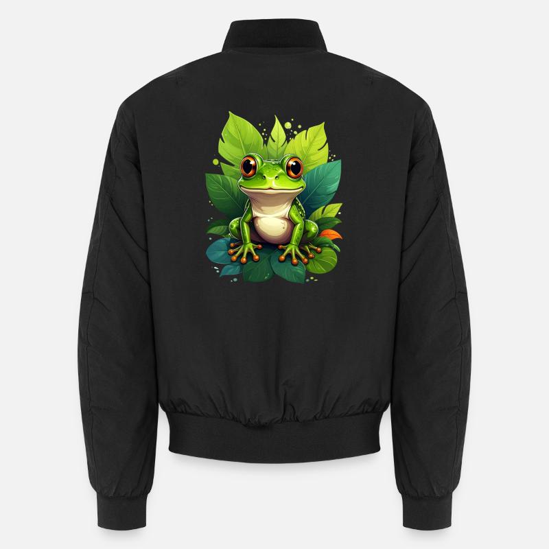 Frosch Unisex Bomberjacke