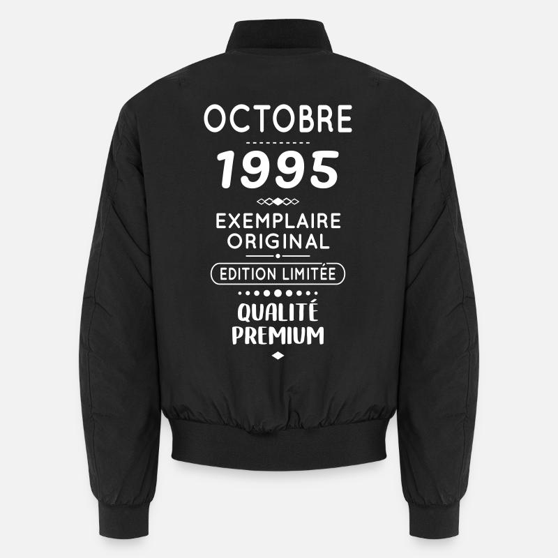 30th Birthday - October 1995 Original Unisex Bomber Jacket