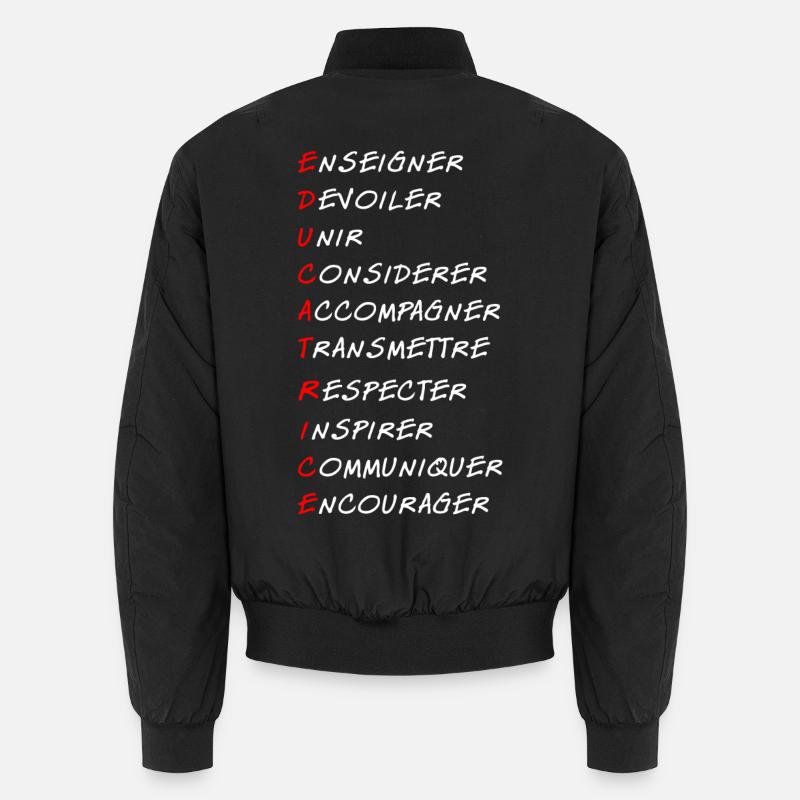 Éducatrice Bomber unisexe