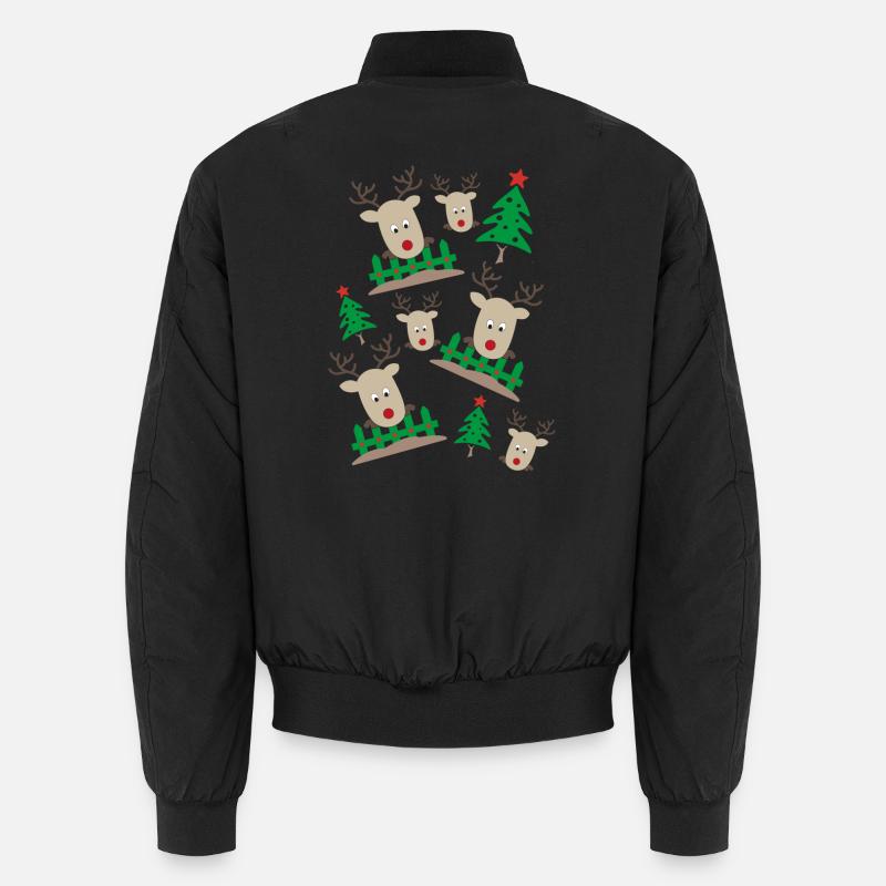 Noël - Bomber unisexe - noir