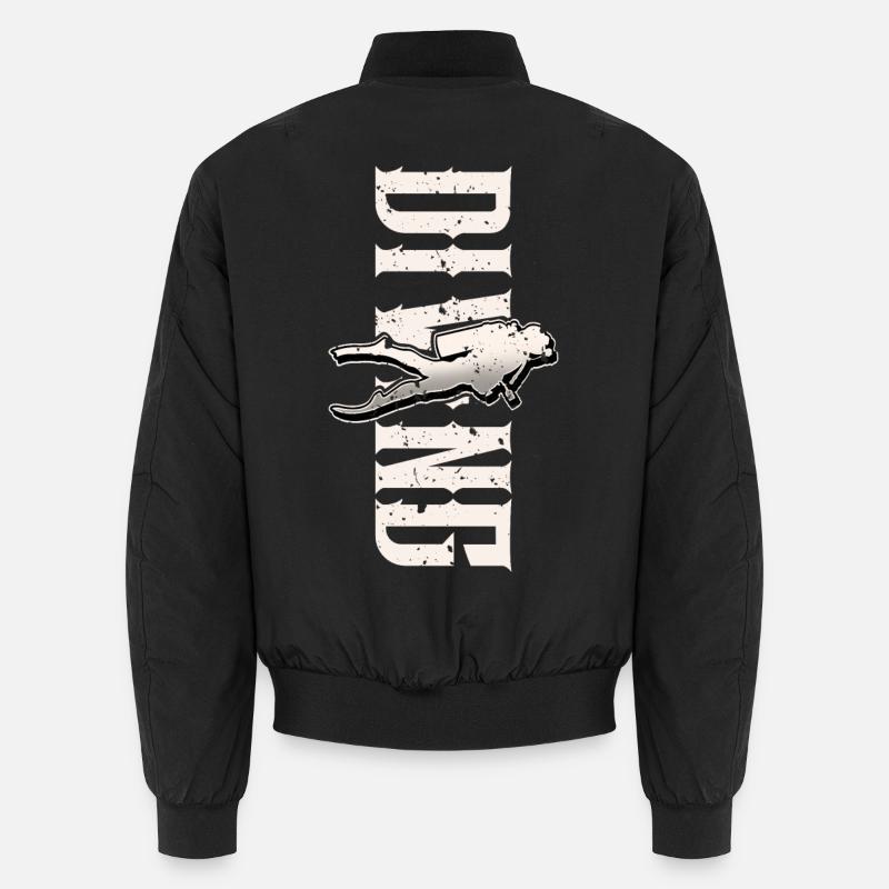 Diving Divers Unisex Bomber Jacket